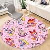 1pc Powerpuff Girls Office Round Area Rug, Under Office Chairs Bedroom Living Room Home Decor  a1022217