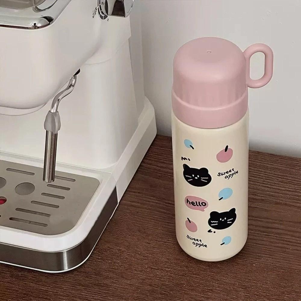 Large Capacity Insulated Water Bottle Heat-Resistant Office Coffee Cup  Travel Tumbler
