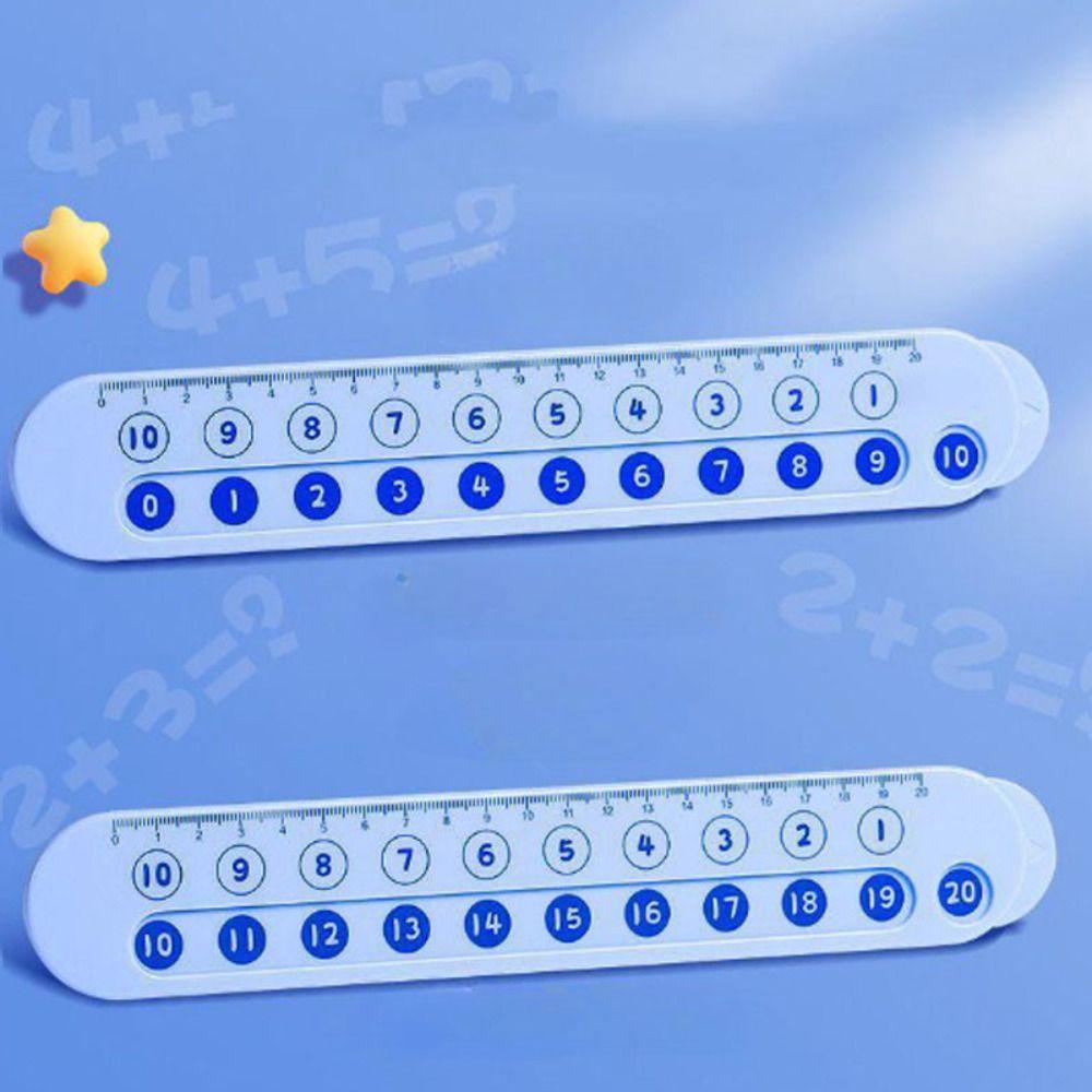 Stationery Number Decomposition Ruler Enlightenment Aid Student Ruler Straight Ruler  Subtraction