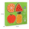 Wooden Animal And Fruit Lacing Board Educational Toy For Toddler Hand Eye Coordination Development