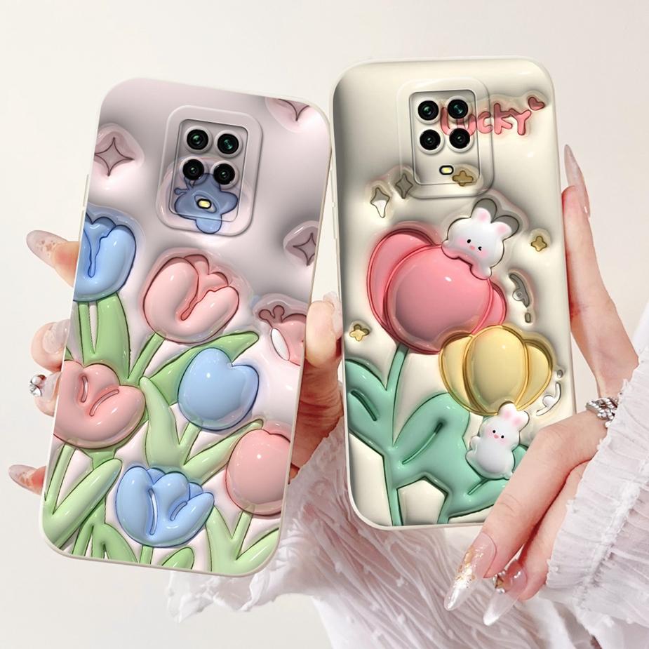 For Xiaomi Redmi Note 9 Case Note 9S Unique Cartoon Cover Shockproof Soft TPU Phone Case For Redmi Note 9 Pro Max Note9 S Fundas