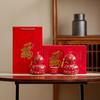 New creative Fulu tea set, business merchandise, high-end gifts can be used as full moon wedding gifts