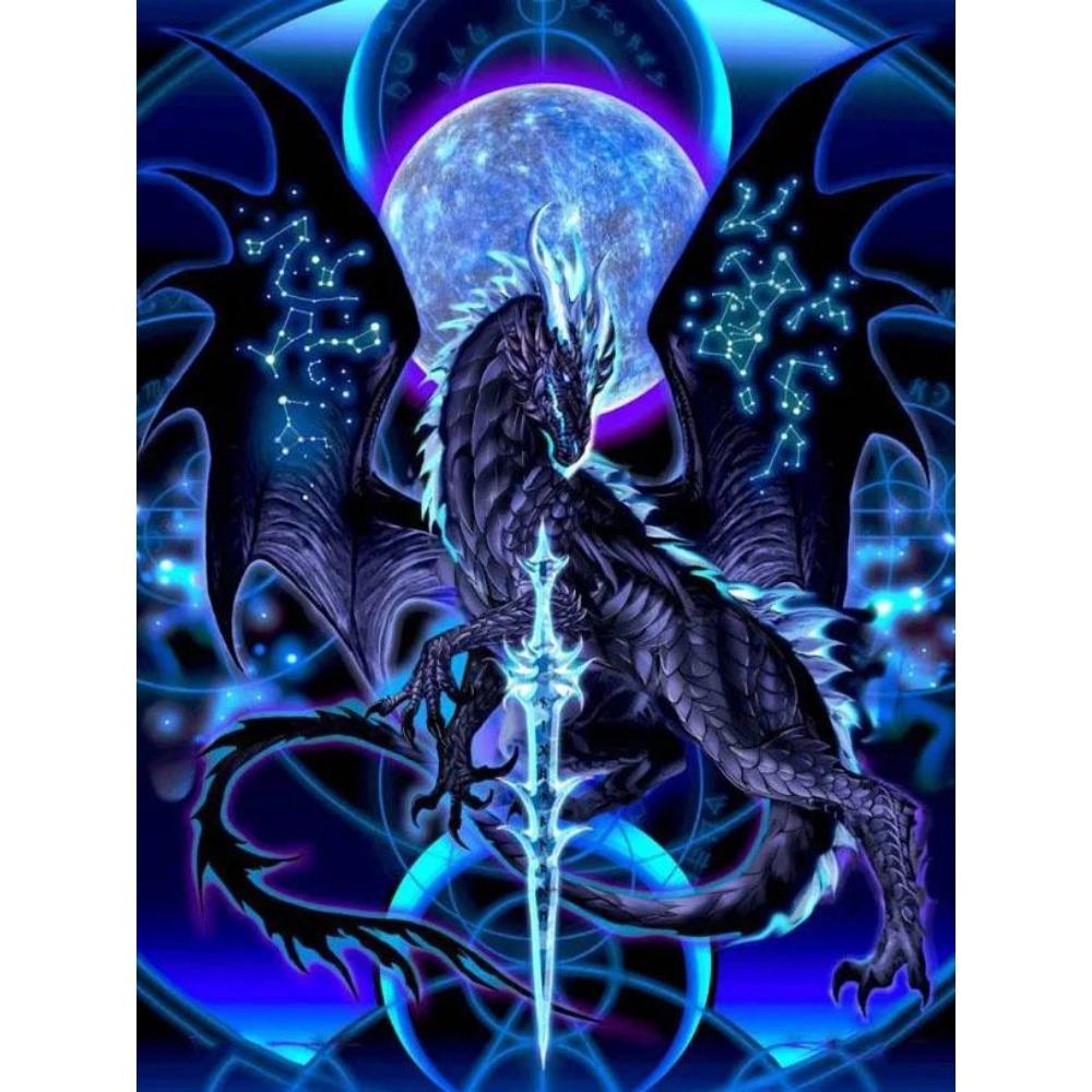 DIY Full Round Diamond Painting Cross Stitch 3D Baby Animal Home Decorative Art Moon Diamond Painting 5d Diamond Art Painting