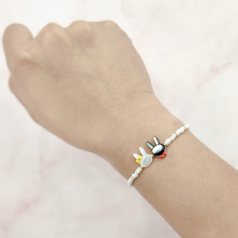 Rita Monica Rabbit Couple Bracelet