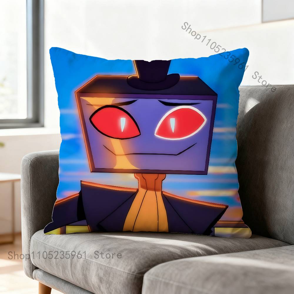 

VOX Trust Us HHazbinS Pillowcase for Sofa Room Office Decor Printing Protector Cushion Cover Valentine gift Custom 30x30cm