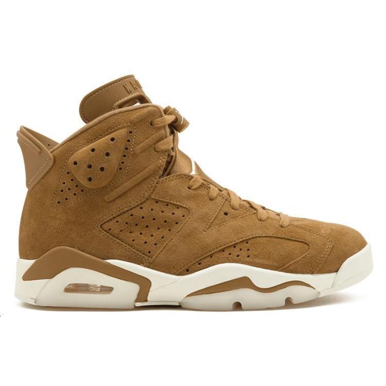 New JORDAN 6 Retro Wheat 384664-705