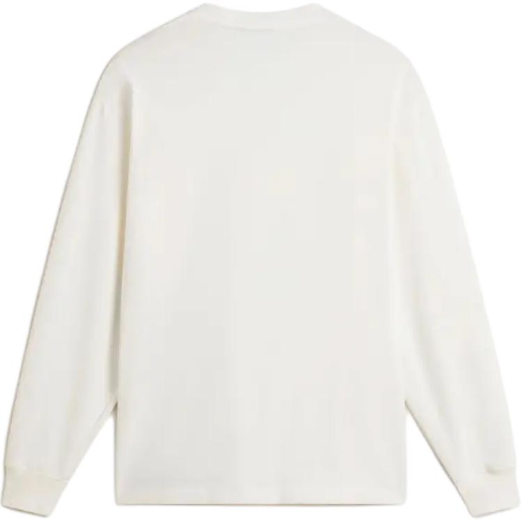 Vans Logo Drop Shoulder Loose Fit Round Neck Long Sleeve T-Shirt Men tops VN000PFKC9F