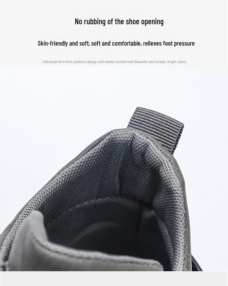 Pánské jarní boty Martin v britském stylu 2025 - Trendy korejská móda, turistické boty