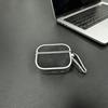 Electroplating spray paint diagonal cloth for apple AirPods 1 earphone case simple business AirPods pro1 earphone cover