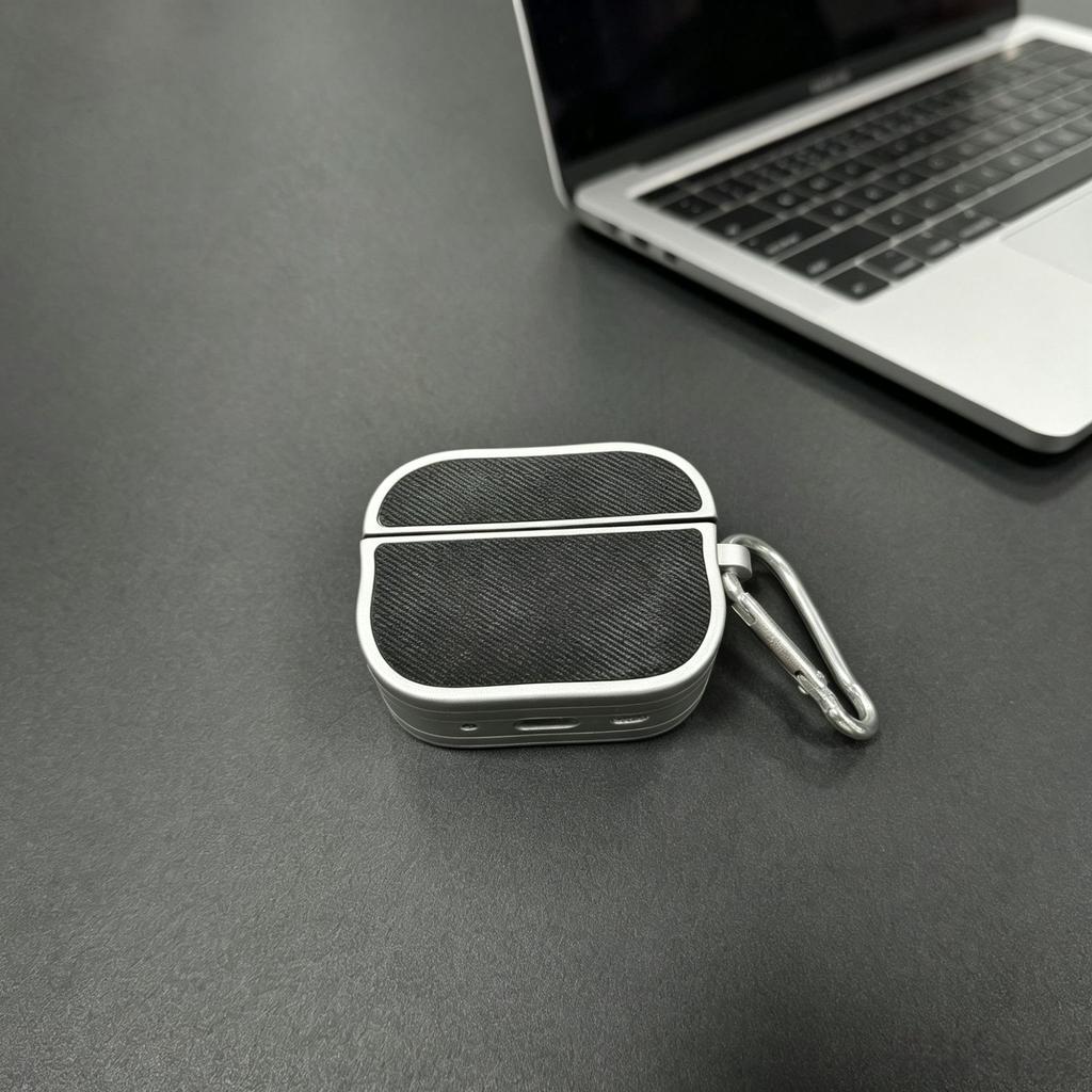 Electroplating spray paint diagonal cloth for apple AirPods 1 earphone case simple business AirPods pro1 earphone cover