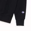 Champion Long Sleeve Fleece Crew Neck Sweatshirt with Embroidered Script Size XL Men's Logo, Black, (C3-YS050Z)