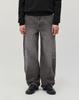 WORK ON BODY OFF Ventler Semi-Wide Barrel Jeans [Grey]
