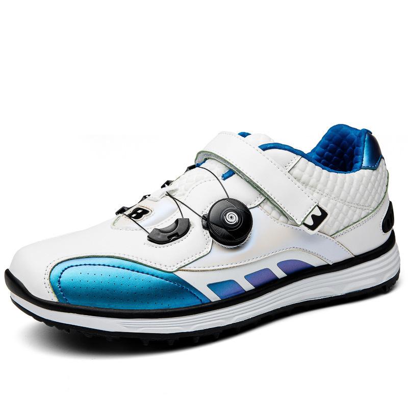 

Professional golf shoes spring and summer new rotating button shoelaces slippery fashion grass training shoes men 40
