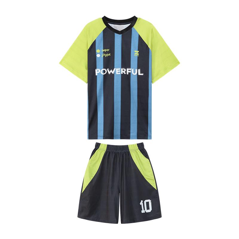 Zuoxi Boys 2026 Summer Short-Sleeve Athletic Set 160