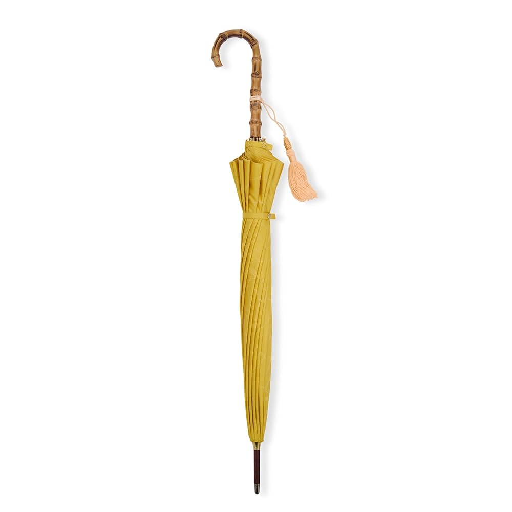 Maehara Koei Shoten Maehara Umbrella Long Umbrella En Gold Yellow Ladies Umbrella Gift Women's
