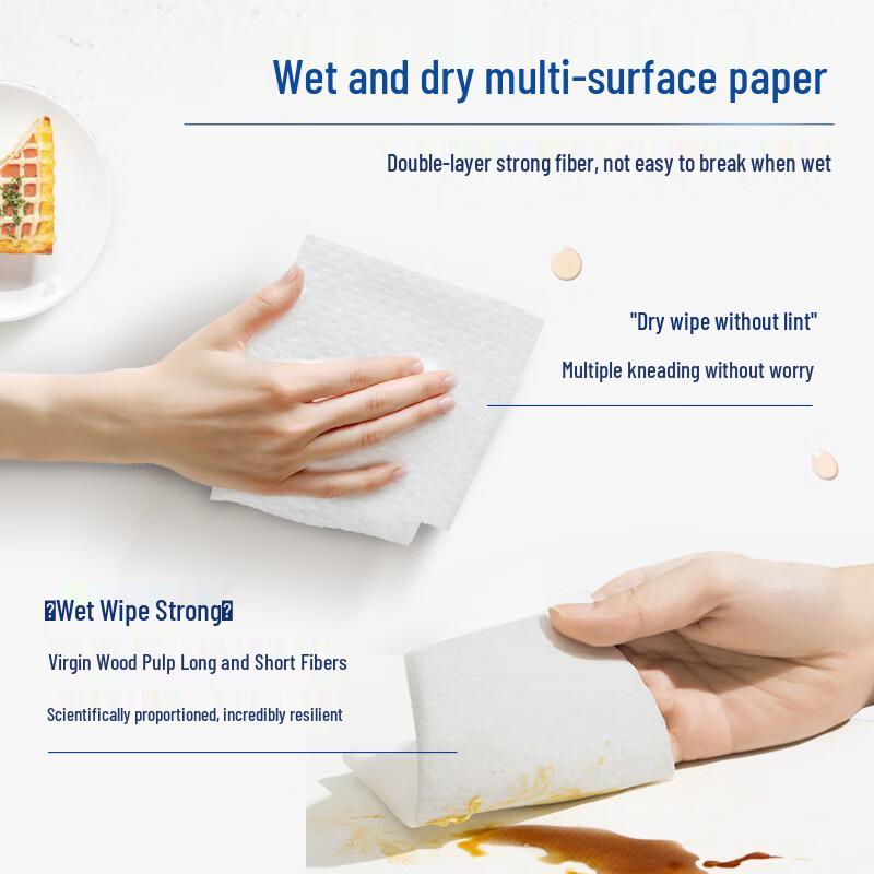 Qingfeng 2-Ply Food-Safe Kitchen Paper Towels