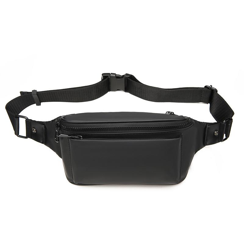 Men S Fanny Pack Sports And Leisure Multifunctional Outdoor Men S Running Fanny Pack Chest Bag Crossbody Bag чёрный