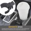 Cup Holder ert Divider, Car Console Cup Holder ert Compatible with Toyota Highlander 2014-, Console Cup Holder Divider Replaces 55618-0E200-C0