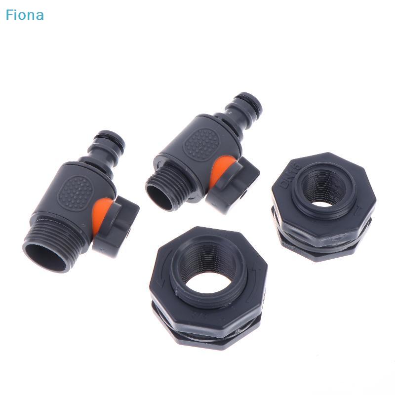 Langlebiger Wassertank-Adapter mit Ventil PVC/IBC Wasserbehälter-Adapter Schnelle Installation Regenwassersammel-Verbinder-Kit
