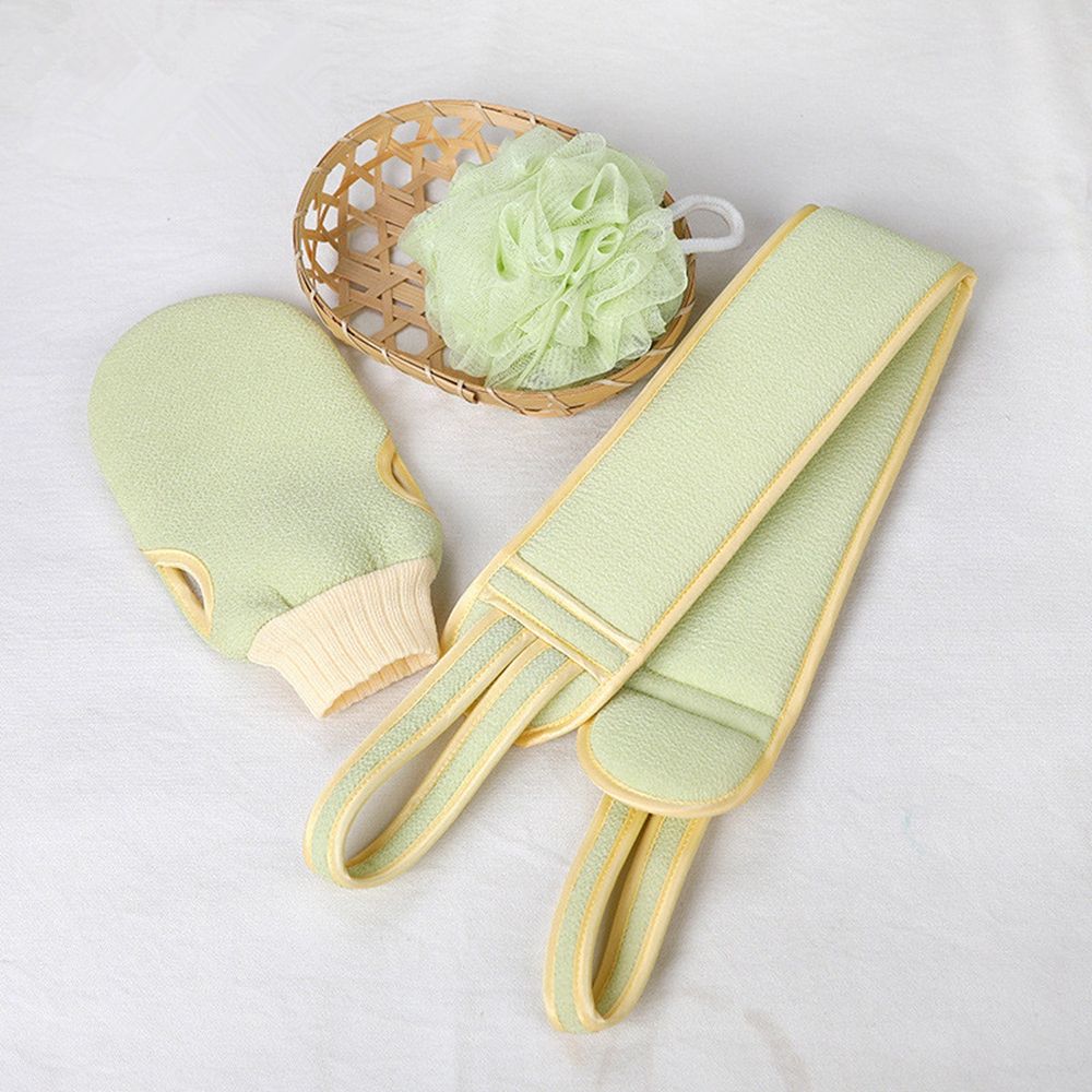Home Hotel Bathing Cleaning Brush Sponge Pad Bathroom Supplies Bath Mitts Back Scrubber Shower Ball