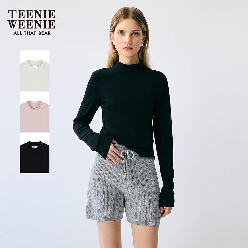 Teenie Weenie Women s Winter Half-Collar Long-Sleeve Base Layer T-Shirt S