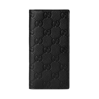 Leather Wallet Men's Black 835014-AAE1T-1000
