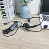 USB Single with Noise Volume and Mute for Skype Web Working from Online and Video Clear Comfortable Design Headset, Ear, Microphone, Cancelling,