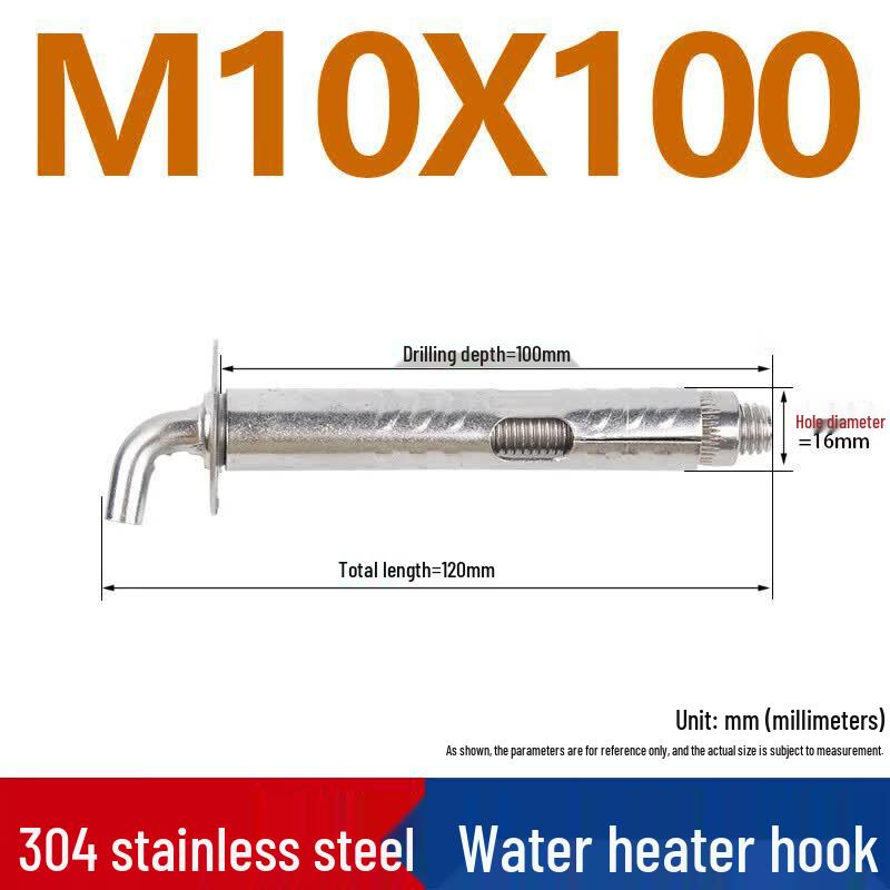 GUWANJI 304 Stainless Steel Expansion Anchor Hook