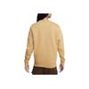 Nike Solid Color Logo Embroidery Sport Pullover Sweatshirt Men Tops Brown BV2663-722