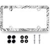 Funny License Plate Frame Hit Me I Need The Money License Plate Holder Stainless Steel License Plate Car Accessory Personalise License Plate