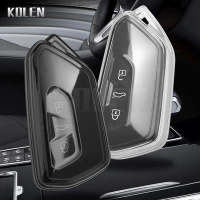TPU Autoschlüsselhülle Abdeckung Schale Schlüsselanhänger Für VW Volkswagen Golf 8 MK8 2020 Für Skoda Octavia Für Seat Schlüsselbeschützer Zubehör Schlüsselanhänger
