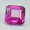 Natural Pink Ruby 8.70 Ct Square Cut CERTIFIED Loose Gemstone