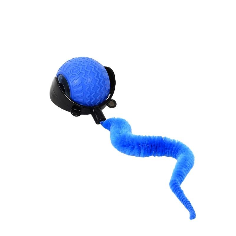 

Electric Pet Ball Intelligent Obstacle Avoidance Cat Toy Rolling Ball Yo Pet Blue 51g 65g 7*5.5*6cm with Pet Ball Data Cable синий