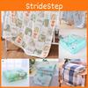 Flower Printing Quilt Cotton Summer Bedding With Breathable Fabric For Bedroom