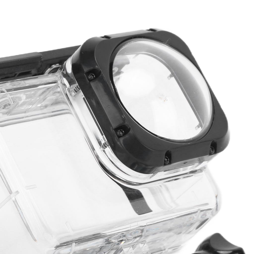 40M Tauchen Wasserdichtes Gehäuse Fall für Gopro Hero 9 Max Weitwinkel Objektiv Action Kamera
