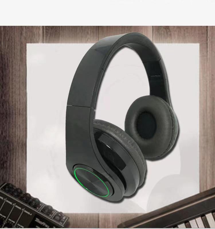 B39 Wireless Bluetooth Headset with Dazzling Lights for Sports & Gaming