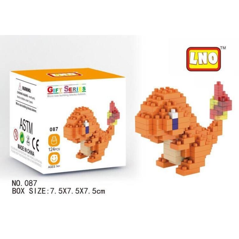 Pokemon Pikachu Series Diy Diamond Building Block Lego Toy Birthday Present