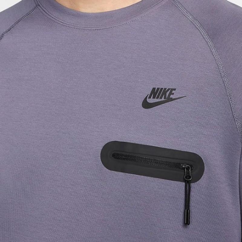 Nike Long Sleeve Tee Tech Fleece Lightweight Top Fd9881 003 S2404
