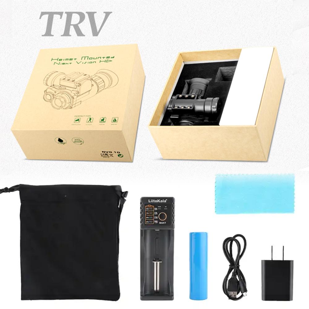 NVG10 Night Vision Goggles HD IR Helmet Night Vision Device for Hunting Factory Digital Night Vision Monocular