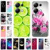 For Poco M6 Pro Case For Xiaomi Poco M6 Pro 4G Cover Fundas Coque Camera Protector Soft Silicone Phone Back Case For Poco M6 Pro