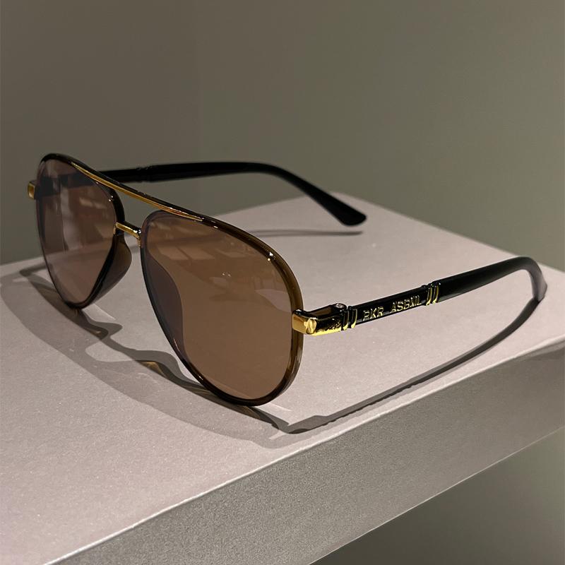 

Винтажные солнцезащитные очки Pilot Мужские Модные Классические Уличные Повседневные Очки Женские Новые Трендовые Дизайнерские Декоративные Солнцезащитные Очки Роскошного Бренда