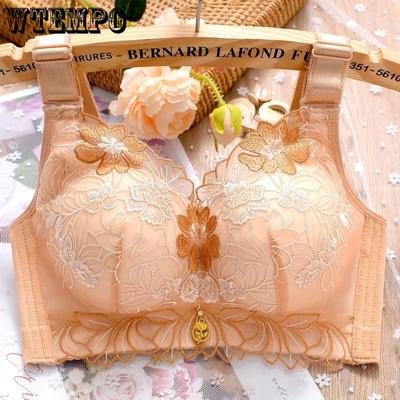 Sexy krajkové podprsenky pro ženy Push Up Plus Size A B C košíček Crop topy Sexy podprsenka Younggirl