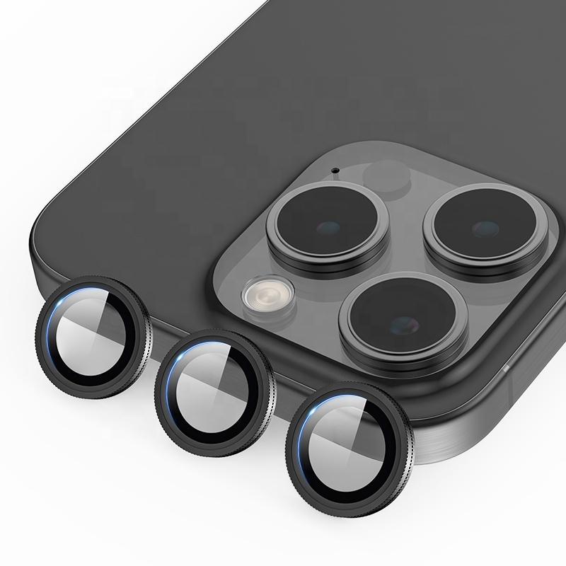 Mobile Phone Camera Lens Screen Protector Eagle Eye Metal Lens Sticker for Iphone 12 13 14 15 Pro Max Camera