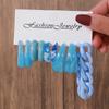 European and American jewelry, color resin acrylic earrings set, female dopamine exaggerated chain earrings.