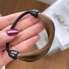1/5pcs Wig Decor Hair Ropes Elastic Hair Ring Simulate Synthetic Hidden Rubber Head Ties Ponytail Holder Accessories for Women