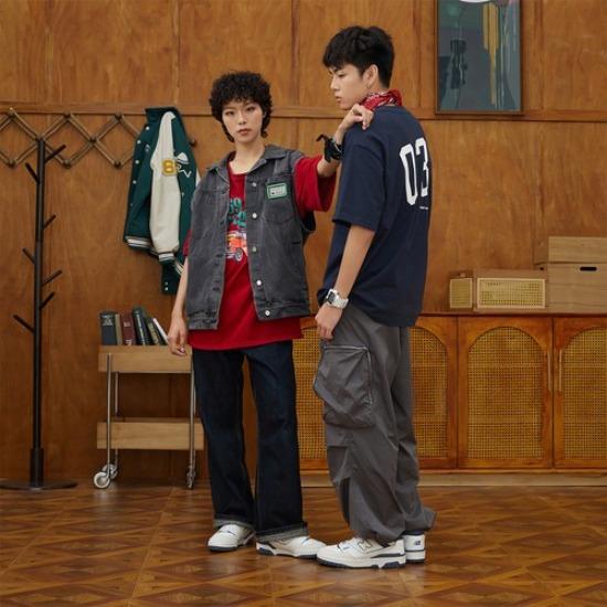 New Balance 550 Low White Vintage Indigo - BB550STG