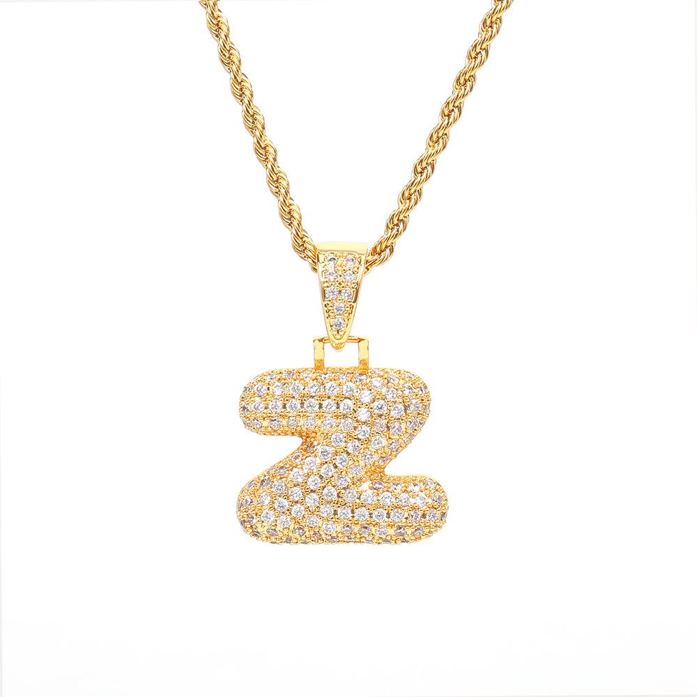 

Ожерелье с надписью AZ