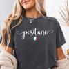 Positano Comfort Colors Tee, Positano Italy Family Trip Shirt, Positano Vacation T-Shirt, Positano Amalfi Coast Travel Tee