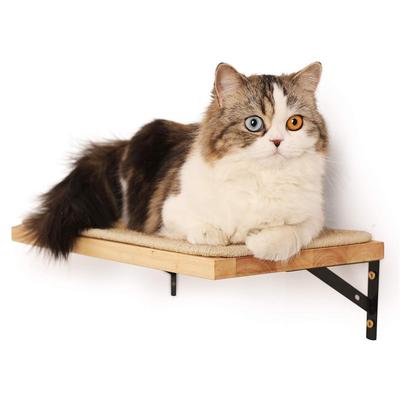 FUKUMARU Wall-Mounted Cat Step Catwalk Wooden Easy To Install
