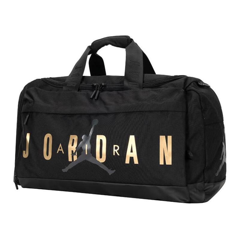 Jordan Polyester Portable Crossbody Bag, Travel Bag Regular Unisex Black Jordan JD2443003AD-001